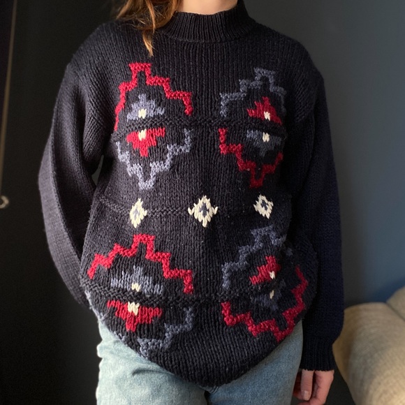 Vintage Principles Knit Sweater - Picture 1 of 7